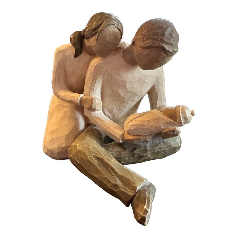 Willow Tree New Life Mother Father Newborn Baby 26029 Figurine Susan Lordi Gift